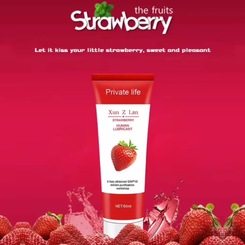 60mL Fruit-Flavored Water-Based Lubricant for Women