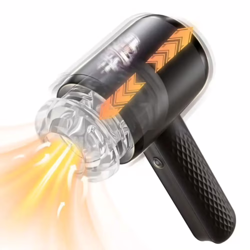 Automatic telescopic vibrating handle male masturbator with realistic sleeve