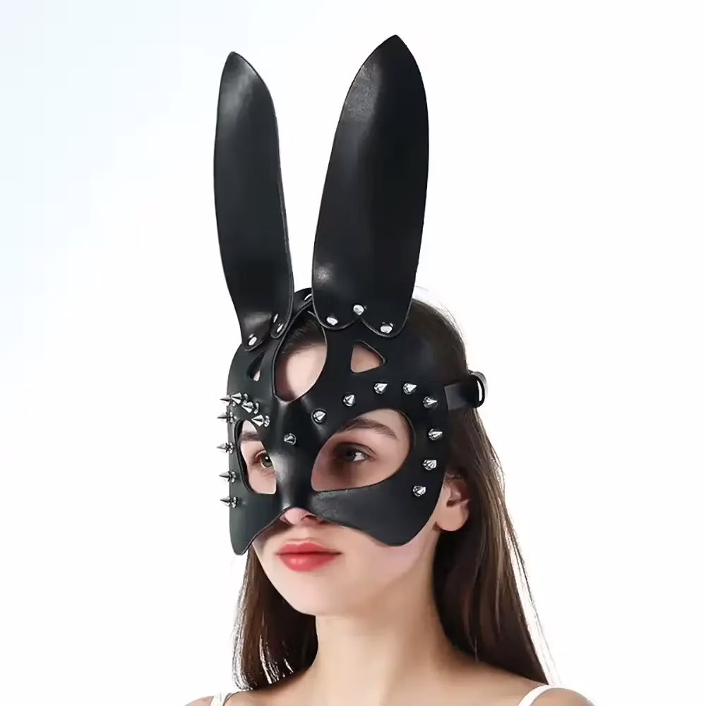 Sexy Leather Cosplay Mask from AmourToy
