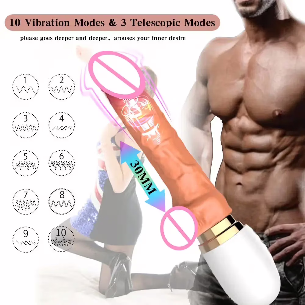 Thrusting Telescopic Dildo Machine