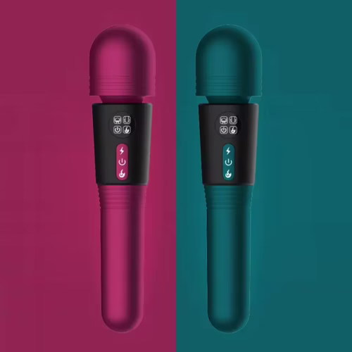 Double Headed AV Magic Wand Vibrator G Spot Clitoral Stimulator for Couples