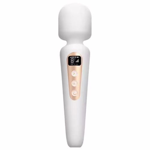 Paladin LCD heating vibrator with 5 vibration modes, intelligent heating and magnetic charging