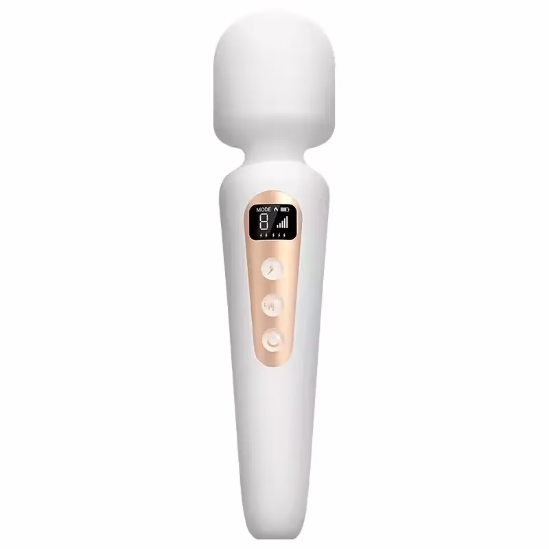 Paladin LCD heating vibrator with 5 vibration modes, intelligent heating and magnetic charging
