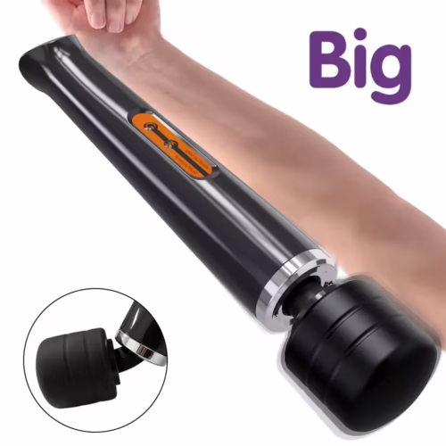 Powerful Magic Wand Vibrator for Women with USB-C charging and G-spot design