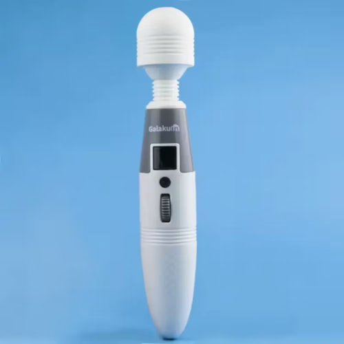 Magic wand vibrator with 45mm massage head for clitoral and G-spot stimulation