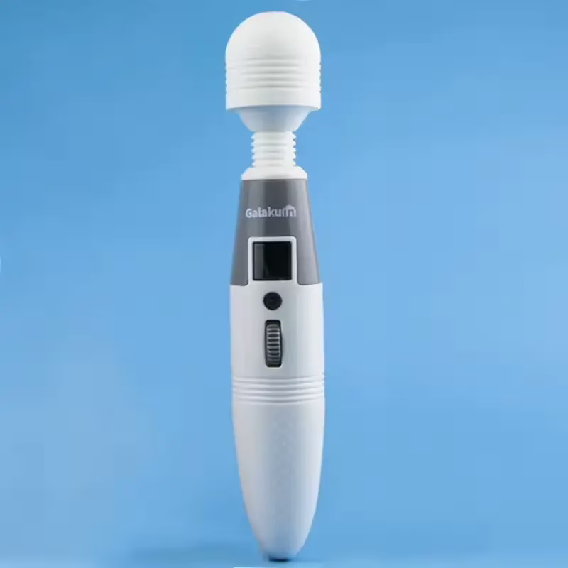 Magic wand vibrator with 45mm massage head for clitoral and G-spot stimulation